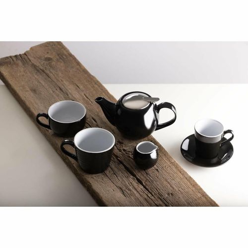 Olympia Cafe Coffee Cup Black - 230ml 8fl oz (Pack of 12) - CU953 - 10