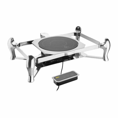 Olympia 1/2 Induction Chafer & Induction Heater Set - SA649 - 6