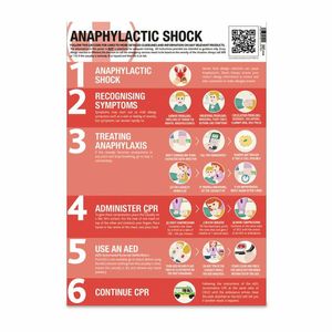 Food Allergies & Anaphylactic Shock Poster 59x42cm - CX030 - 1