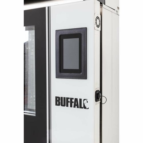 Buffalo Freestanding Smart Touchscreen Compact Combi Oven ?6 x GN 1/1 with Installation Kit and Extraction Hood - SA773 - 16