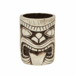 Beaumont Ceramic Toscano Lono Tiki Mug Coffee Brown 450ml - CZ418 - 1