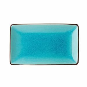 Utopia Soho Aqua Rectangular Plates 210x140mm (Pack of 6) - FH473 - 1