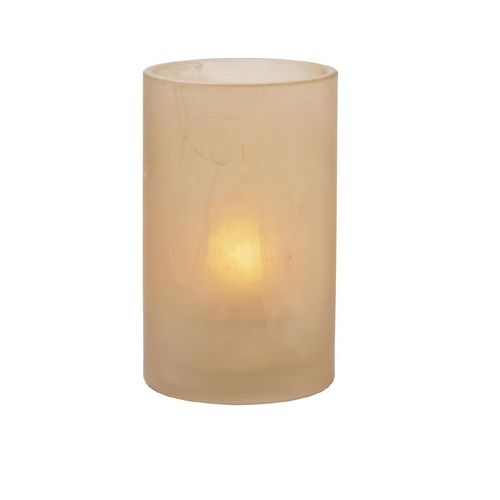 Hollowick Wysp Amber Satin Glass Cylinder 73mm x 114mm (Pack of 24) - VV4052 - 1
