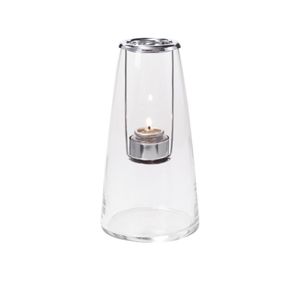 Hollowick Lighthouse Clear Glass Lamp 102mm x 210mm (Pack of 6) - VV4032 - 1