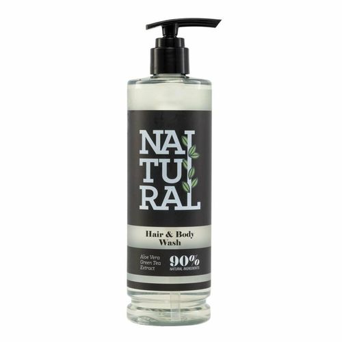 Taylor of London 90% Natural Hair & Body Wash 400ml (Pack of 10) - CU222 - 1