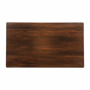 Rectangular Laminate Table Top Walnut 1200x700mm - CZ857 - 1