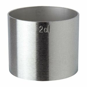 Beaumont Stainless Steel Thimble Measure 20ml - CZ357 - 1