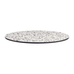 Extrema Round Mixed Terrazzo Table Top 600mm - HS686 - 1