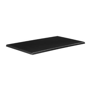 Enduratop Rectangular Table Top Black 1200x700mm - HS610 - 1