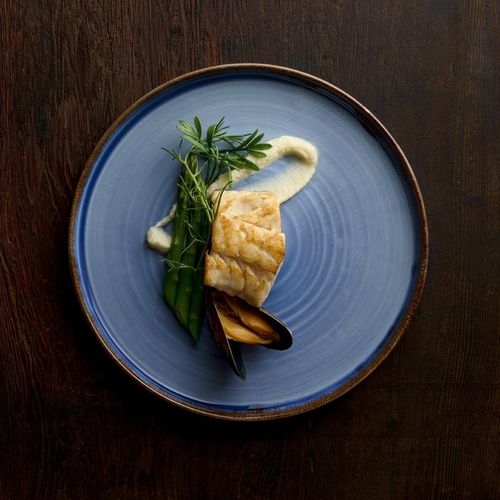 Dudson Harvest Indigo Walled Plates 260mm(Pack of 6) - HR496 - 4