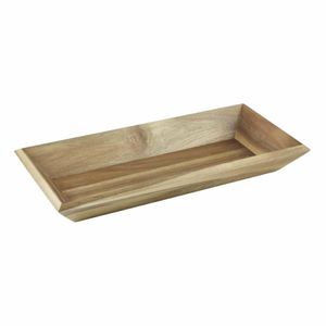 Olympia Acacia Rectangular Tray 380x180mm - DP884 - 1