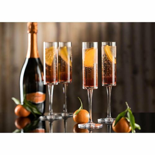 Utopia Lucent Level Champagne Glasses 165ml (Pack of 6) - FU608 - 3