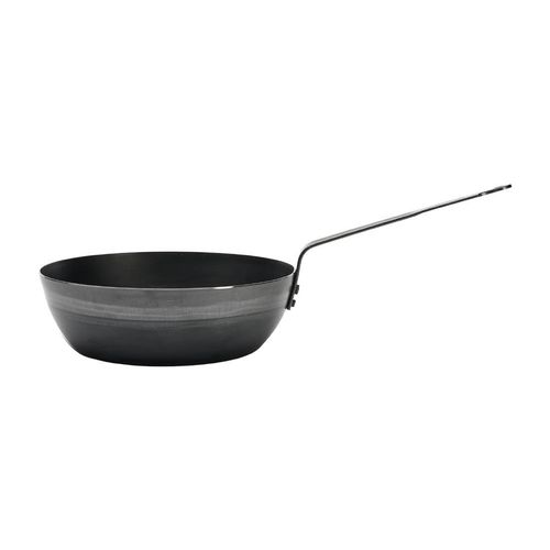 De Buyer Outdoor Blue Steel Deep Round Pan 280mm - HW070 - 3