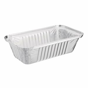 Nisbets Essentials Foil Containers and Lids 250ml (Pack of 50) - DP264 - 1