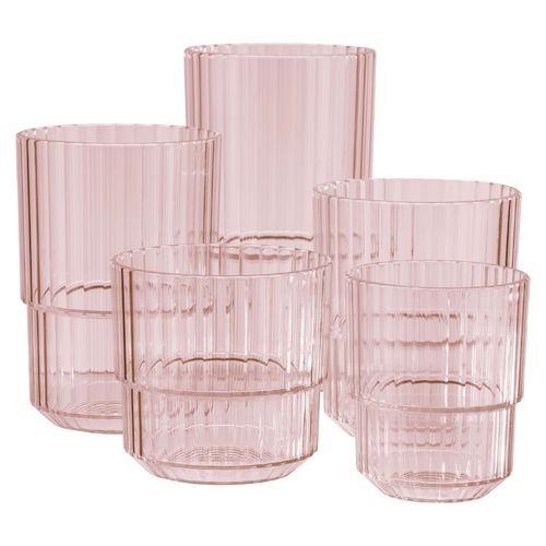 APS Linea Light Pink Drinking Cup 300ml - HS910 - 4