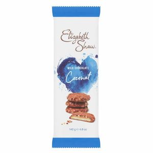 Elizabeth Shaw Milk Chocolate Coconut Biscuits 140g (Pack of 10) - KA210 - 1