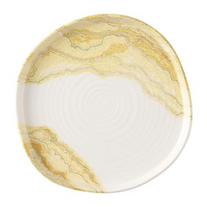 Churchill Tide Gold Organic Walled Plates 203mm (Pack of 6) - HX169 - 1