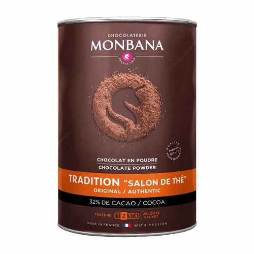Monbana Salon de The Hot Chocolate 1kg Drum - HT306 - 1