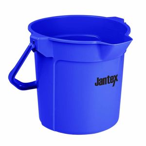 Jantex Blue Graduated Bucket with Pouring Lip 10ltr - FU835 - 1