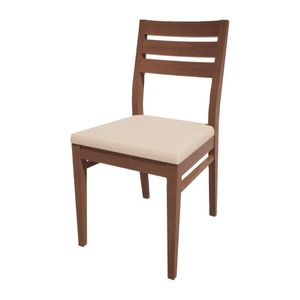 Bolero Bespoke Marty A Side Chair in Cream Walnut - HS352 - 1