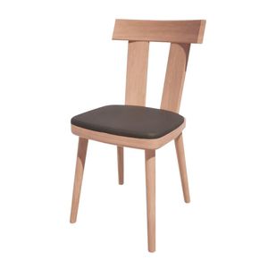 Bolero Bespoke Bamba Side Chair Anthracite/Beech - HS495 - 1