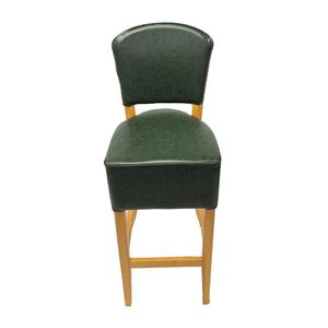 Hanoi Bar Chair in Soft Oak with Bison Cedar Vinyl - HP790 - 3