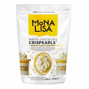 Mona Lisa White Chocolate Crispearls 800g - HU149 - 1