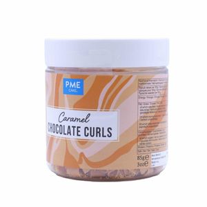 PME Chocolate Curls Caramel 85g - HU285 - 3