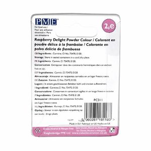 PME Powder Colours Raspberry Delight 2g - HU342 - 3