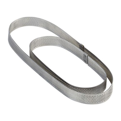 Pavoni Oval Stainless Steel Mould 290x90x35mm - HX562 - 1