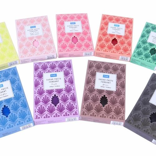 PME Sugar Paste Fondant Blue 250g - HU304 - 7