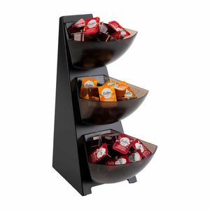 APS Three-Tier Multi Rack Black 190x240x410mm - HY245 - 3