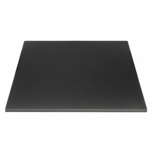 Bolero Matte Black Square Outdoor Table Top 700mm - FU530 - 1