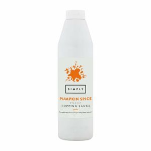 Simply Pumpkin Spice Topping Sauce 1kg - HT849 - 1