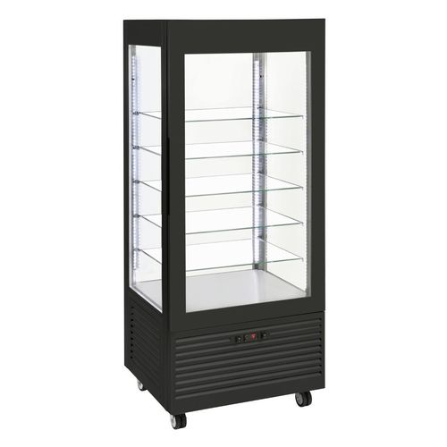 Roller Grill Bi-Temperature Display Cabinet Black RDB800 - HW175 - 1
