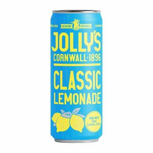 Jolly's Cornish Classic Lemonade Cans 250ml (Pack of 24) - HN940 - 1