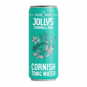 Jolly's Cornish Tonic Water Cans 200ml (Pack of 24) - HN947 - 1
