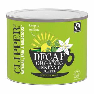 Clipper Fairtrade Organic Decaf Coffee 500g - KA508 - 1