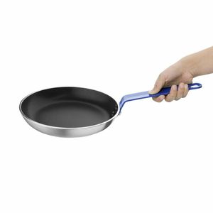 Hygiplas Aluminium Non-stick Teflon Platinum Plus Frying Pan with Blue Handle 24cm - HT971 - 3