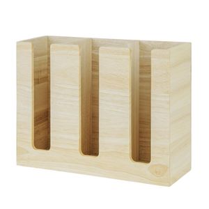 Olympia Cup Organiser Hevea Wood 340x120x240mm - HX394 - 1