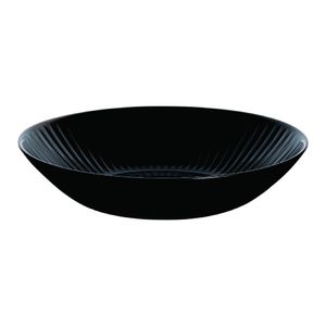 Luminarc Cottage Black Rimless Pasta/Soup Bowls 220mm (Pack of 24) - HZ475 - 3