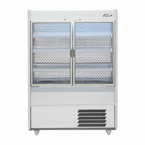 Williams Slimline Gem Multideck Fridge Stainless with Hinged Front Door R125-SCD-HFD - HZ275 - 1