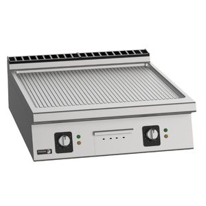 Fagor 900 Series Countertop Half Ribbed Electric Griddle FT-E910 LR - HY848 - 1