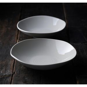 Churchill Envisage White Natural Bowls 250mm (6 Pack) - HY976 - 3