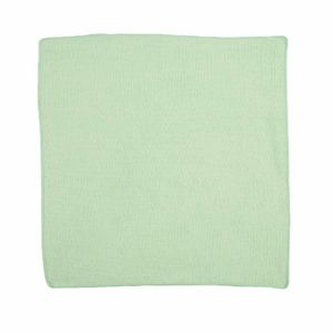Rubbermaid Economy Microfibre Cloth Green 400x400mm (Pack of 24) - HZ151 - 1