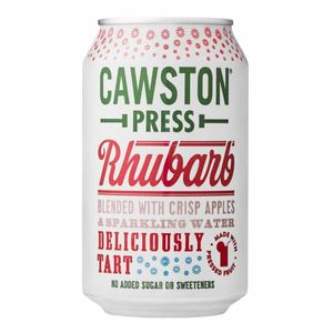 Cawston Press Sparkling Rhubarb Drink 330ml (24 Pack) - HY396 - 1