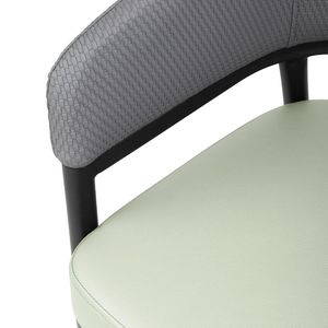 Bolero Meridian Interior Chairs - Pistachio Grey (Pack of 2) - FU520 - 3