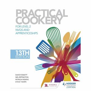 Practical Cookery 14th Edition for NVQ and Apprenticeships Level 2 - 1G0077 - 1