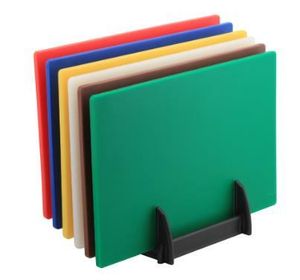 GenWare Low Density Chopping Board And Rack Set 18 x 12 x 0.5" - 1