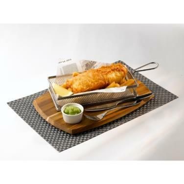 Large Rect. Serving Basket 26X13X4.5cm (Pack of 6) - 4